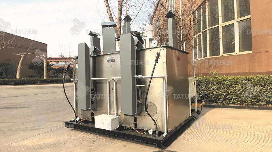 热熔釜是一款热熔标线施工的主要设备