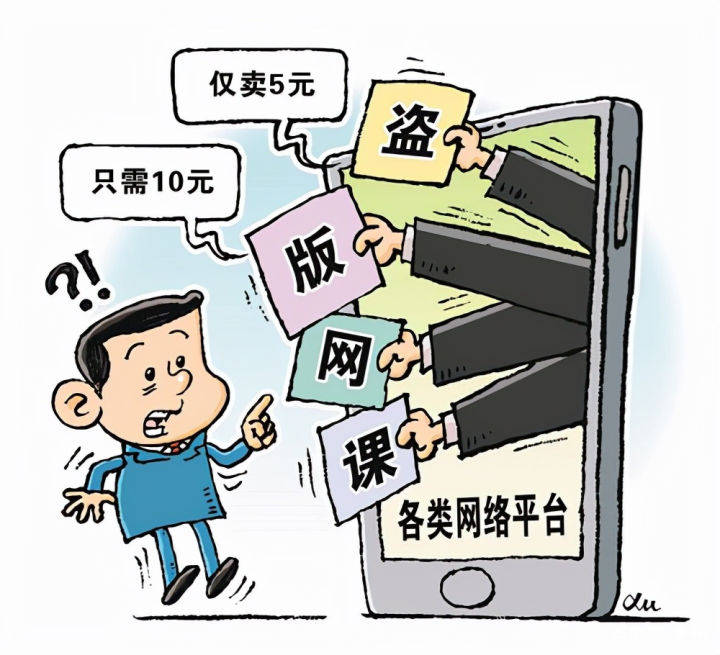 保护知识版权与盗版内容说不