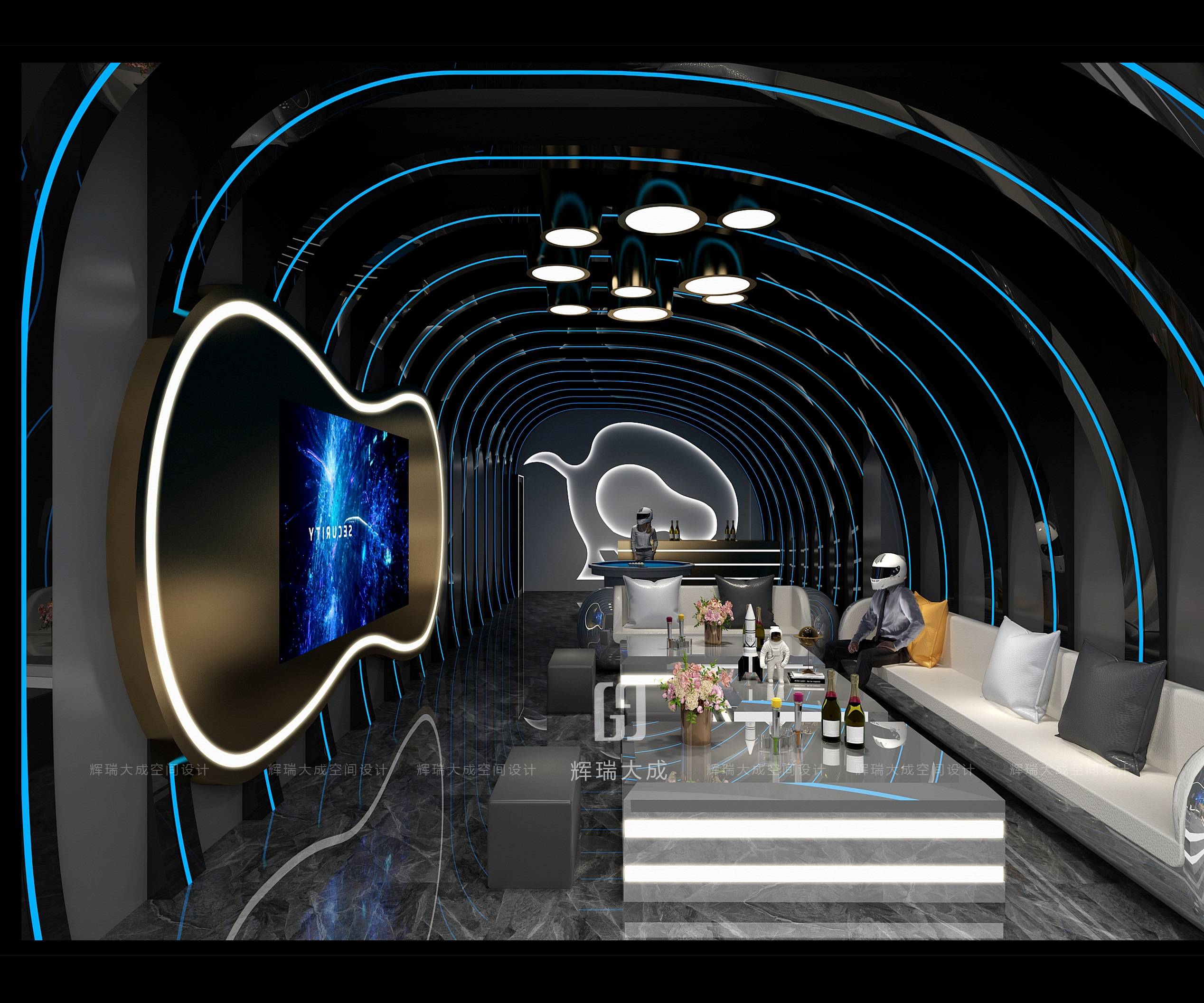 湖北仙桃未来派对ktv,沉浸式氛围满分_项目名称_顾客_风格