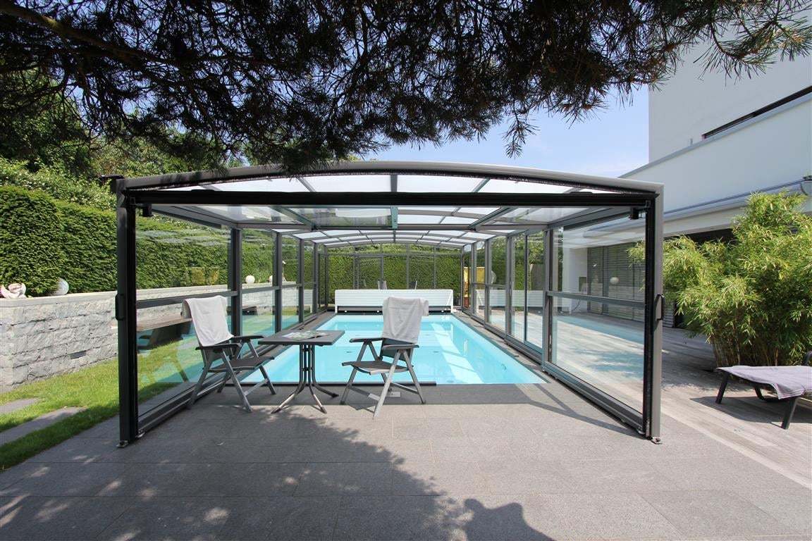 游泳池移动阳光房选购指南