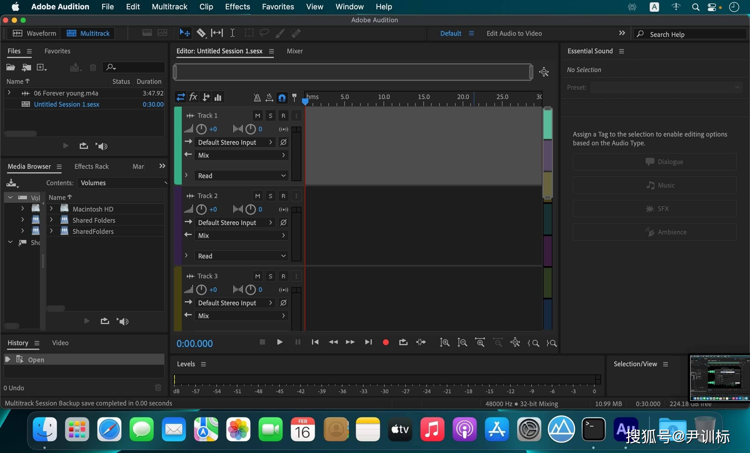 adobeaudition2022v223formac原生支持m1芯片安装教程下载