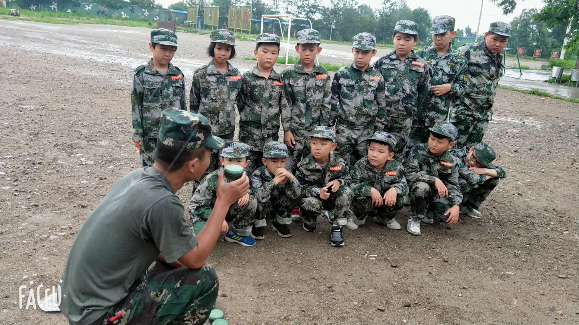 北京中合育才25天暑期夏令營兒童夏令營學生軍訓軍事夏令營四個活動