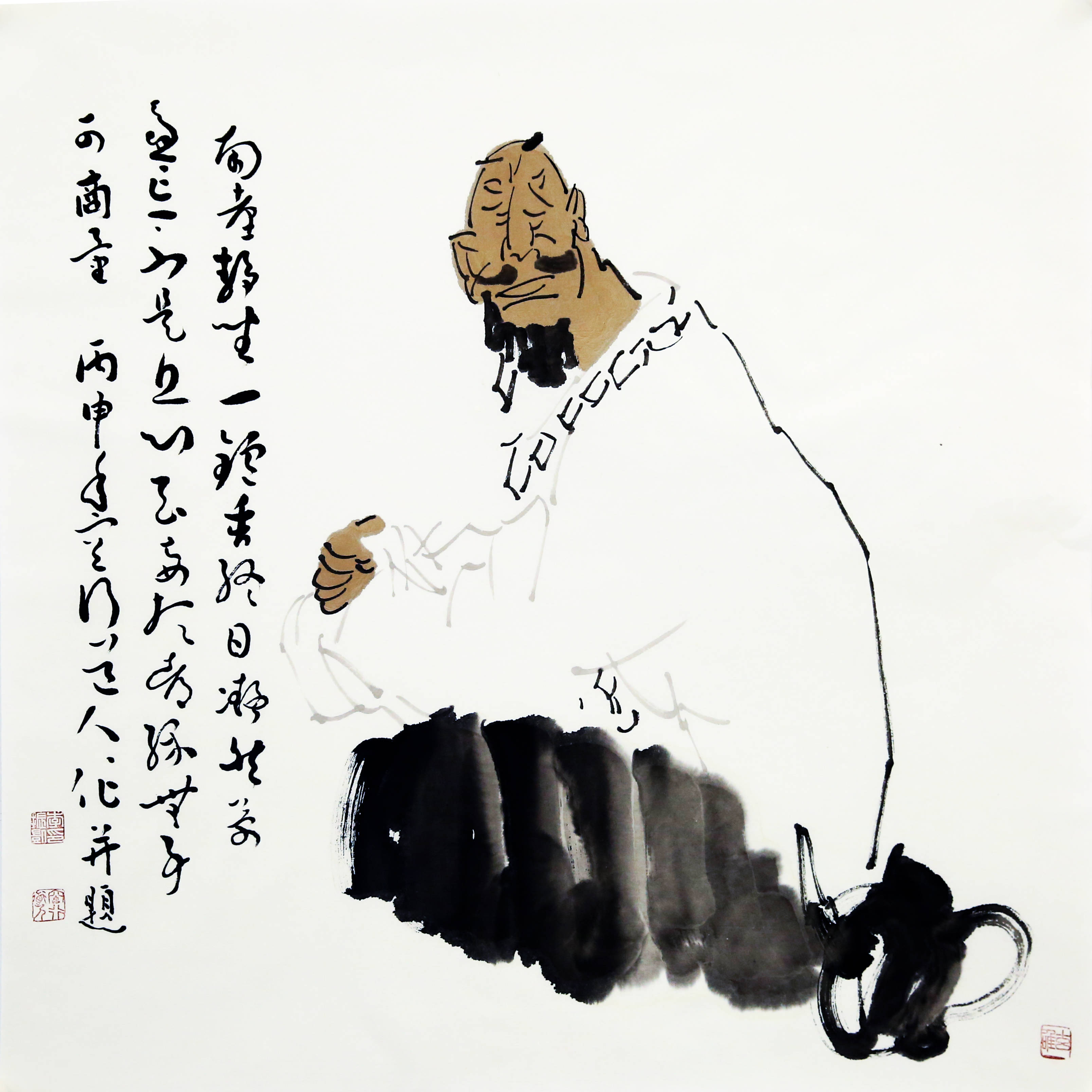 懿德堂│玄唯李振凯人物画作品欣赏