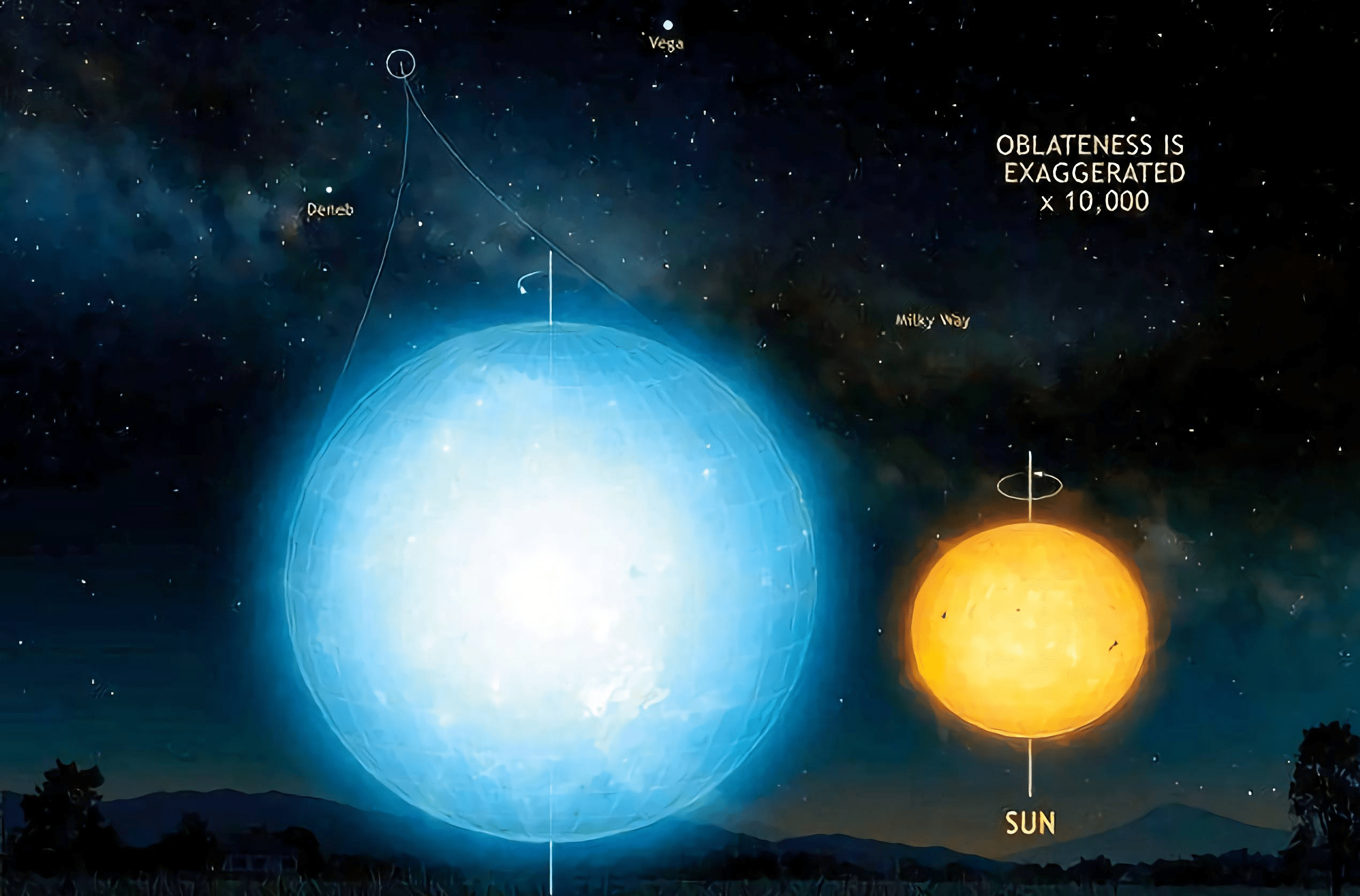 原創月亮圓還是地球圓太陽圓得超乎想象但這個星球比太陽還要圓