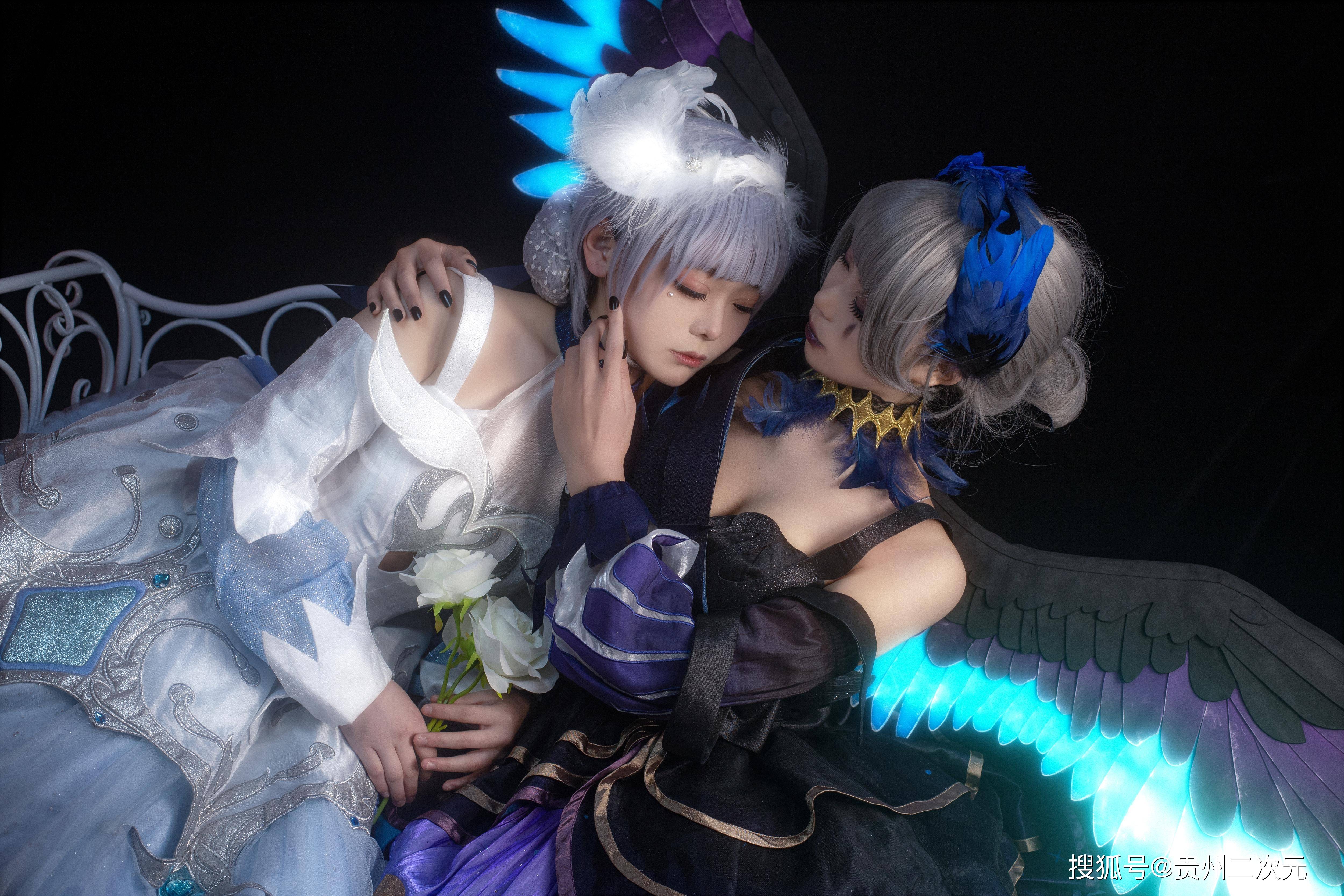 《王者荣耀》天鹅之梦61小乔cosplay