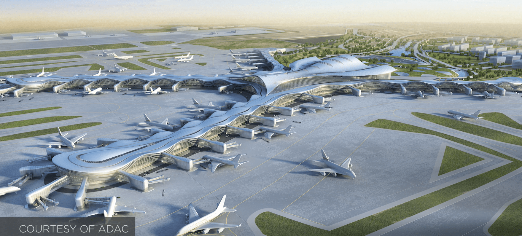 bim协同经典阿布扎比国际机场