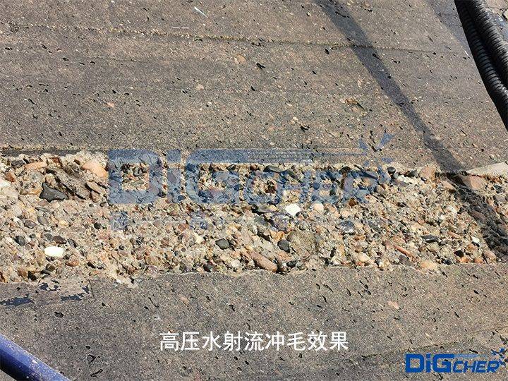 高压水射流被称为绿色环保的混凝土凿毛技术