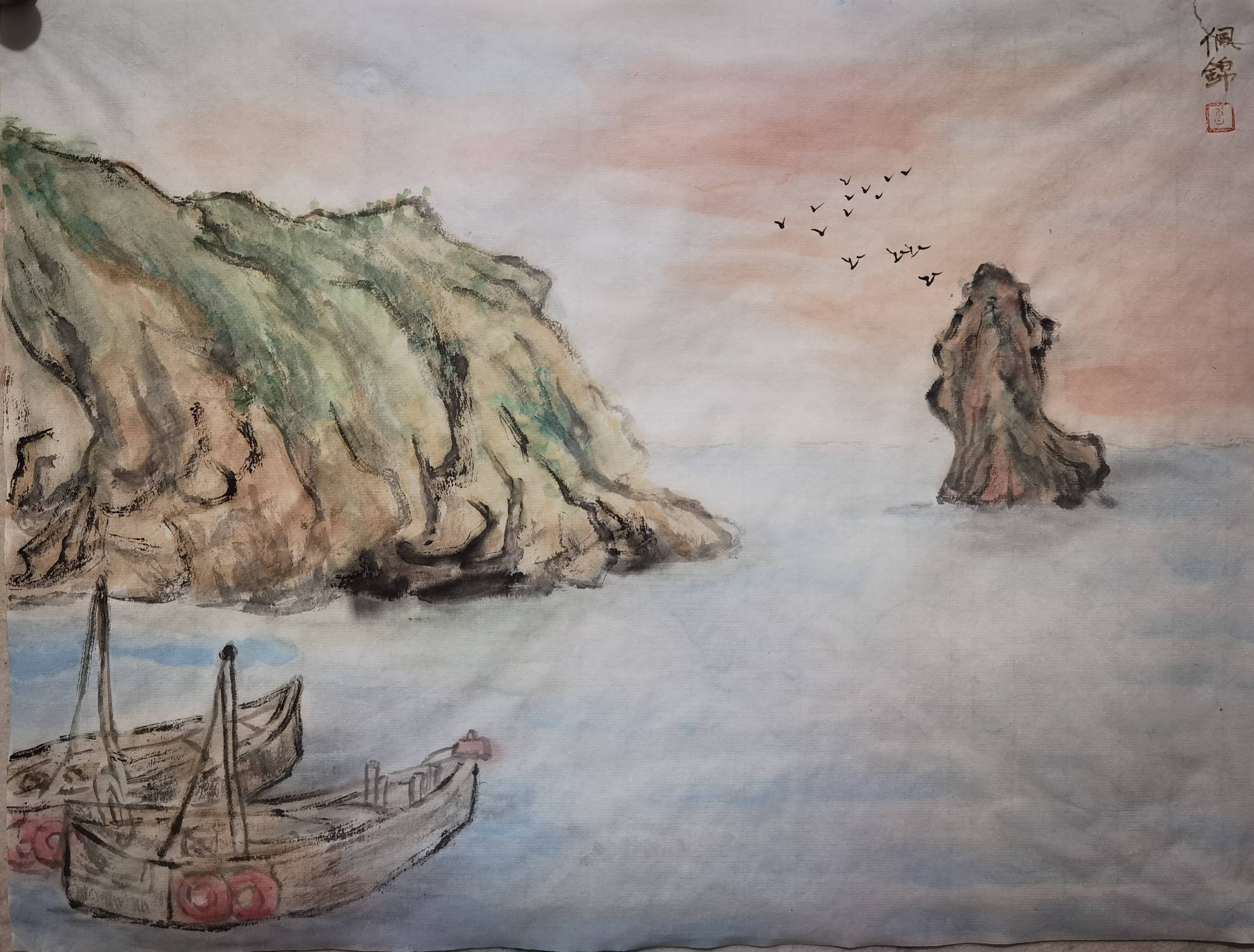 梦幻青岛系列作品之青岛石老人