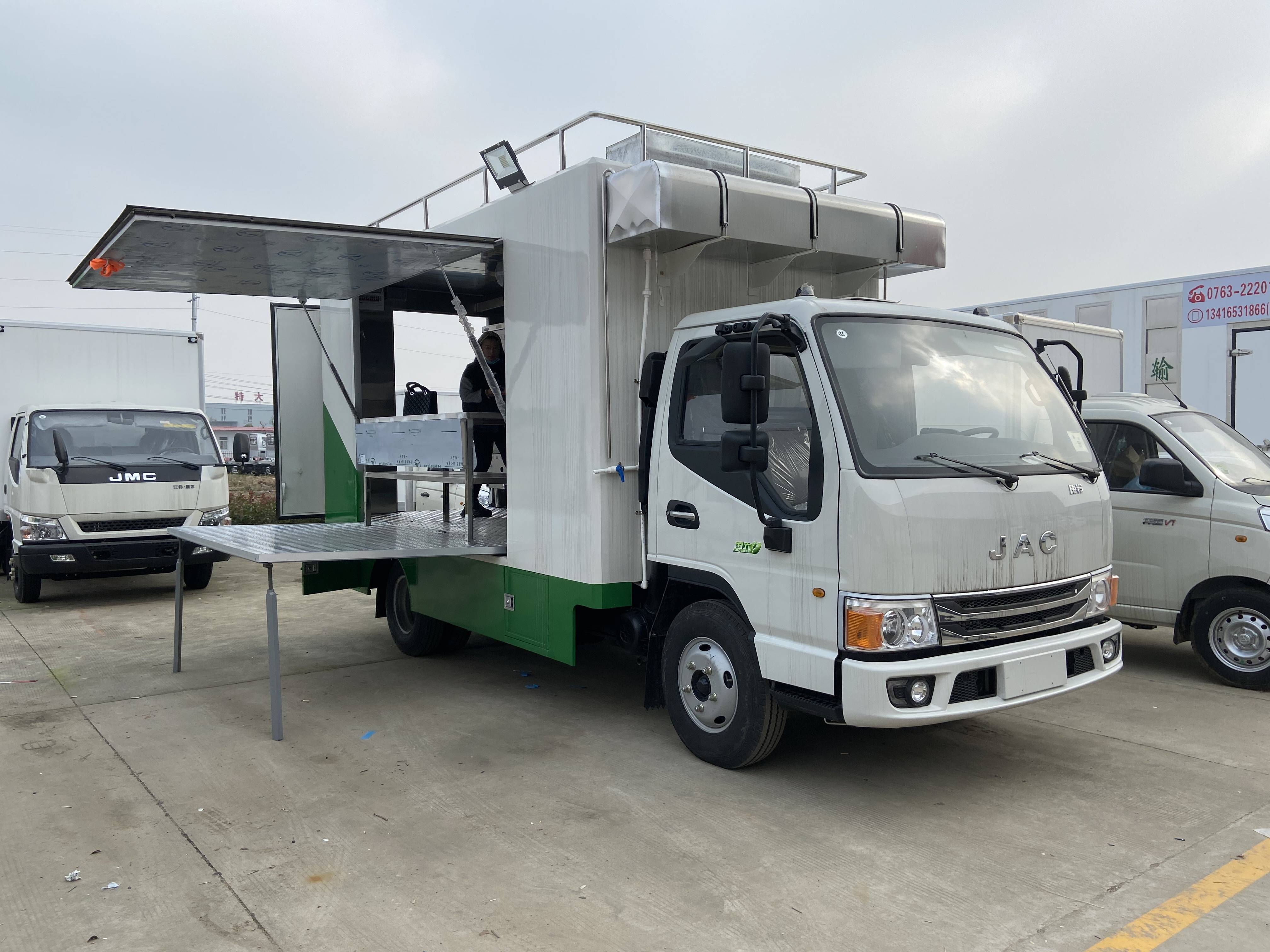 江淮蓝牌流动下乡宴席餐车 移动厨房车 野外工地做饭车_搜狐汽车_搜狐