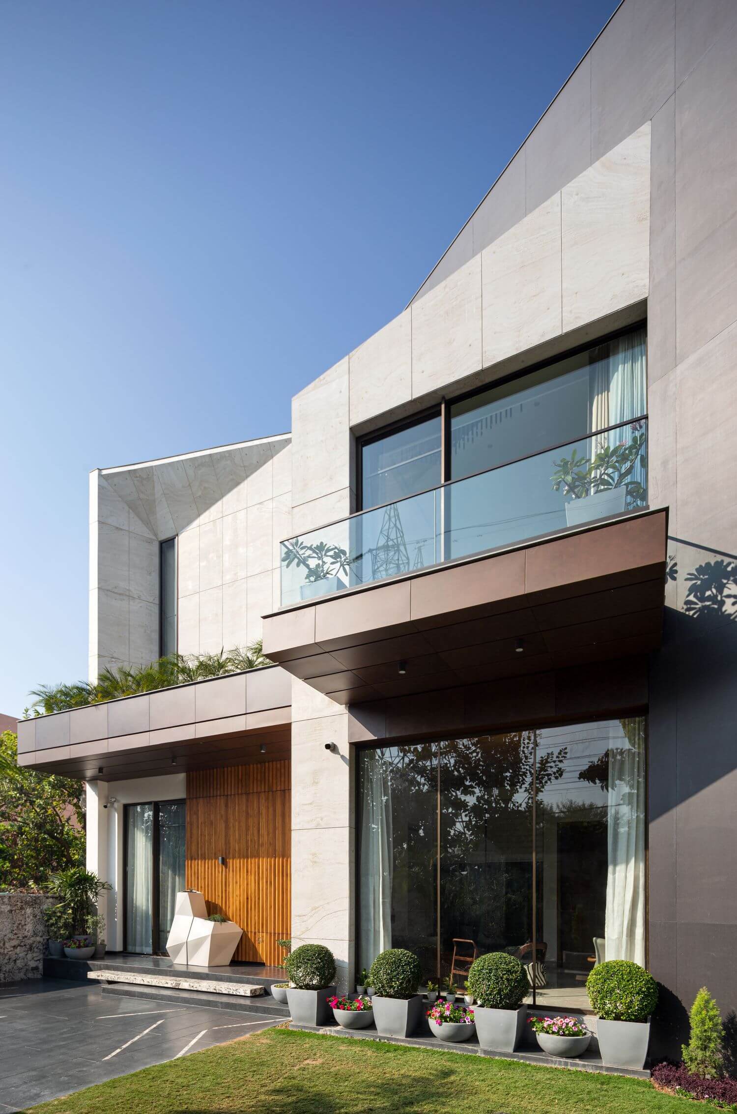 两层现代风格农村自建别墅设计案例分享重庆自建房设计与施工
