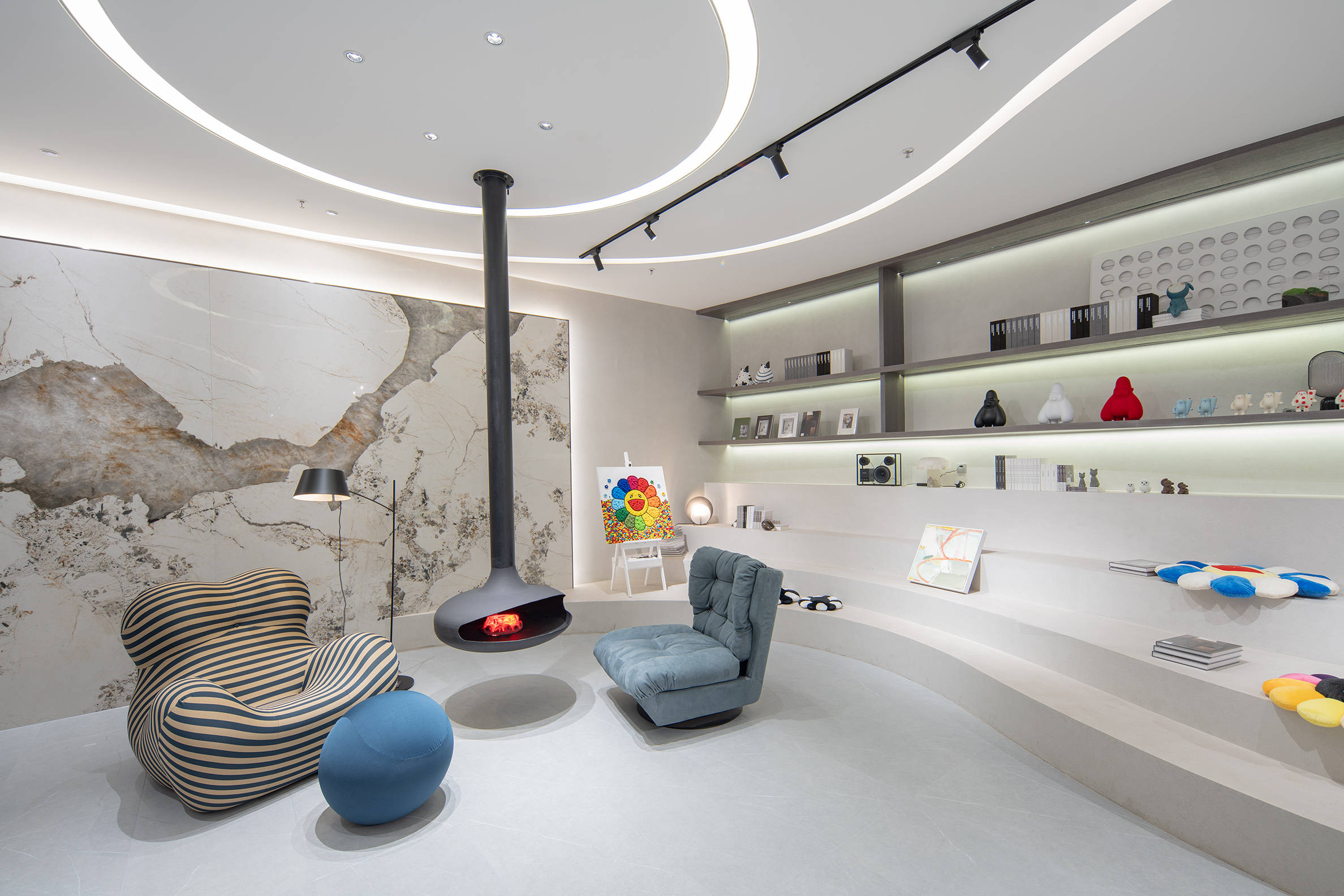 邸高软装全案艺术馆式展厅带你沉浸式打卡体验