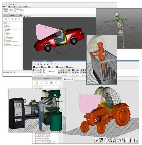 humancad人因工程分析系统