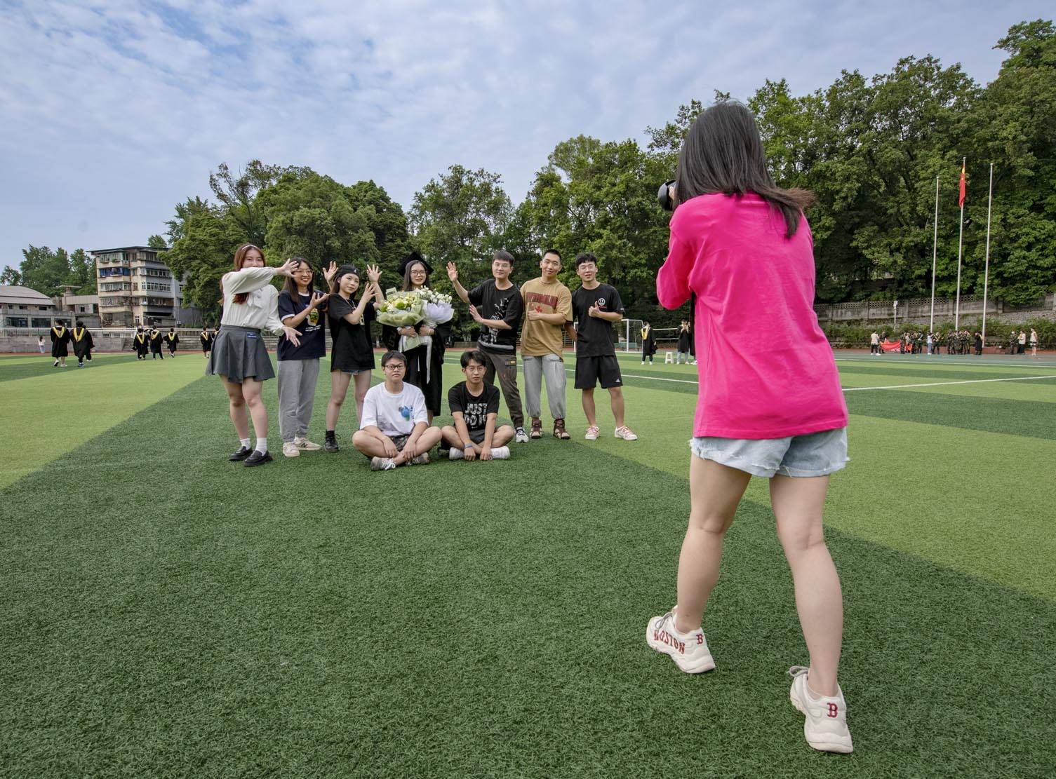 大学生照片青春活力图片