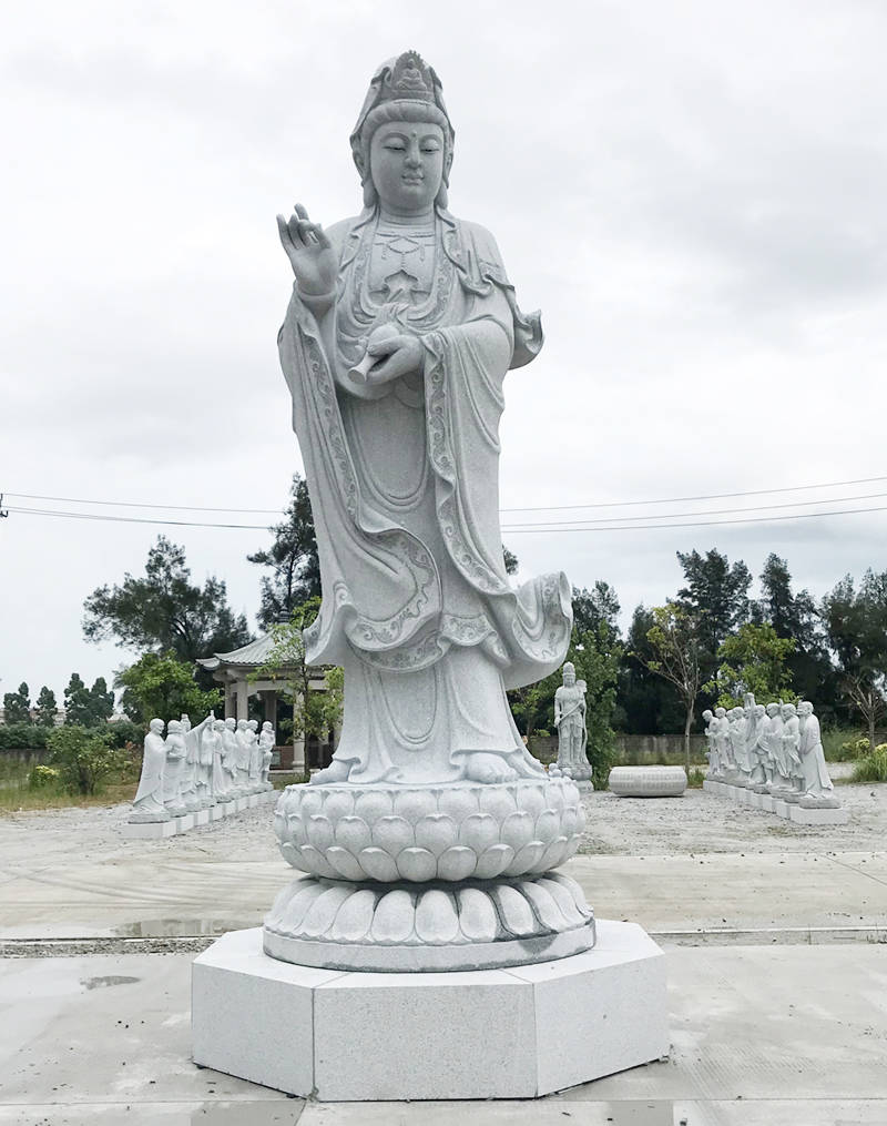 佛像石雕雕刻工艺以及制作流程_雕塑_寺庙_装饰