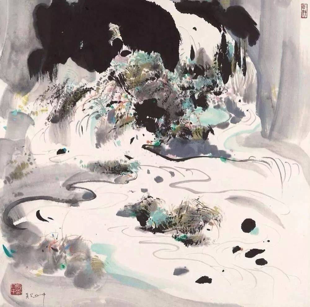 画家 吴冠中 作品欣赏-搜狐大视野-搜狐新闻