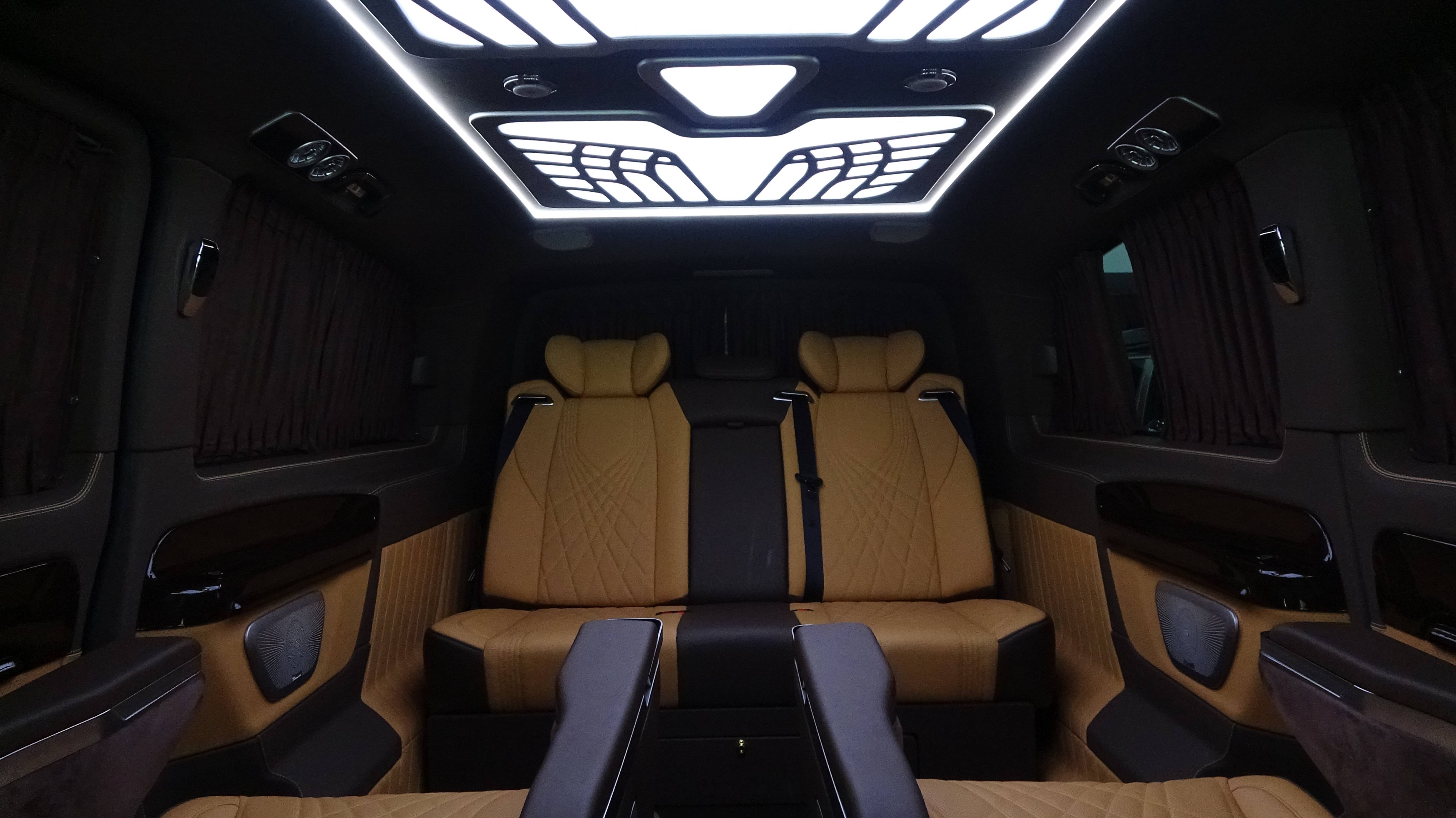 奔驰商务车,v260mpv内饰美图,内饰仍是豪华标杆_搜狐汽车_搜狐网