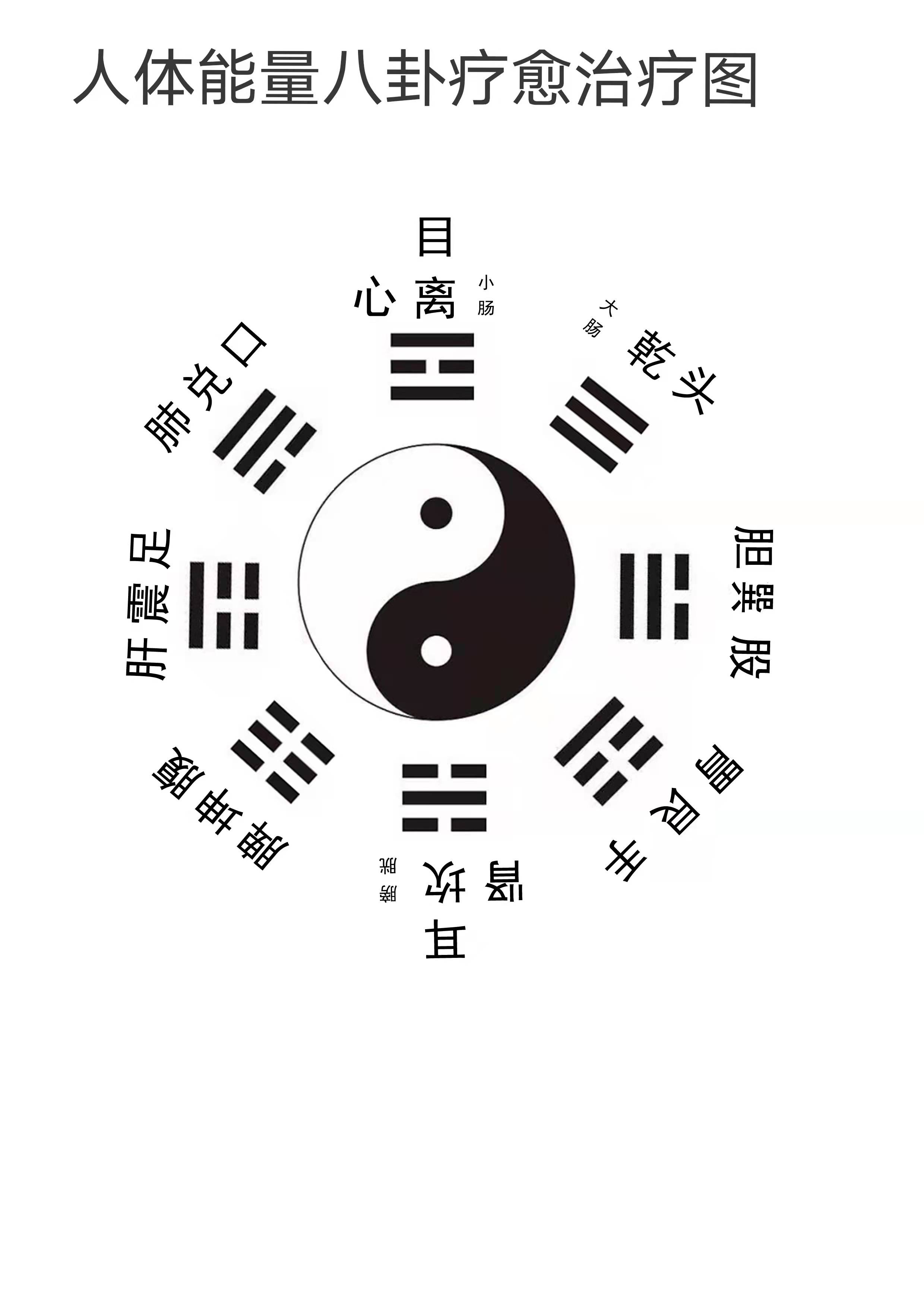 图为杨荣宝的专利发明:八卦能量图