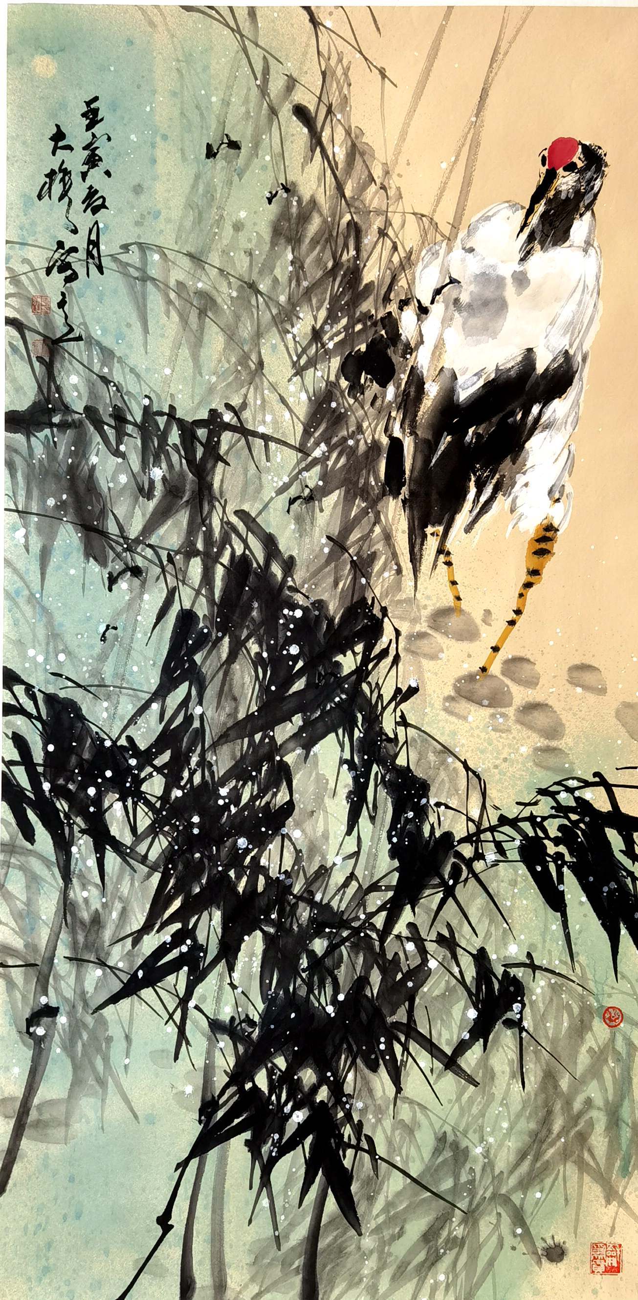 艺术家蒋旗_花鸟画_笔墨_中国书画院