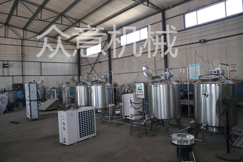 小型酸奶加工设备酸奶全套加工设备 牛奶 冷却 乳酸