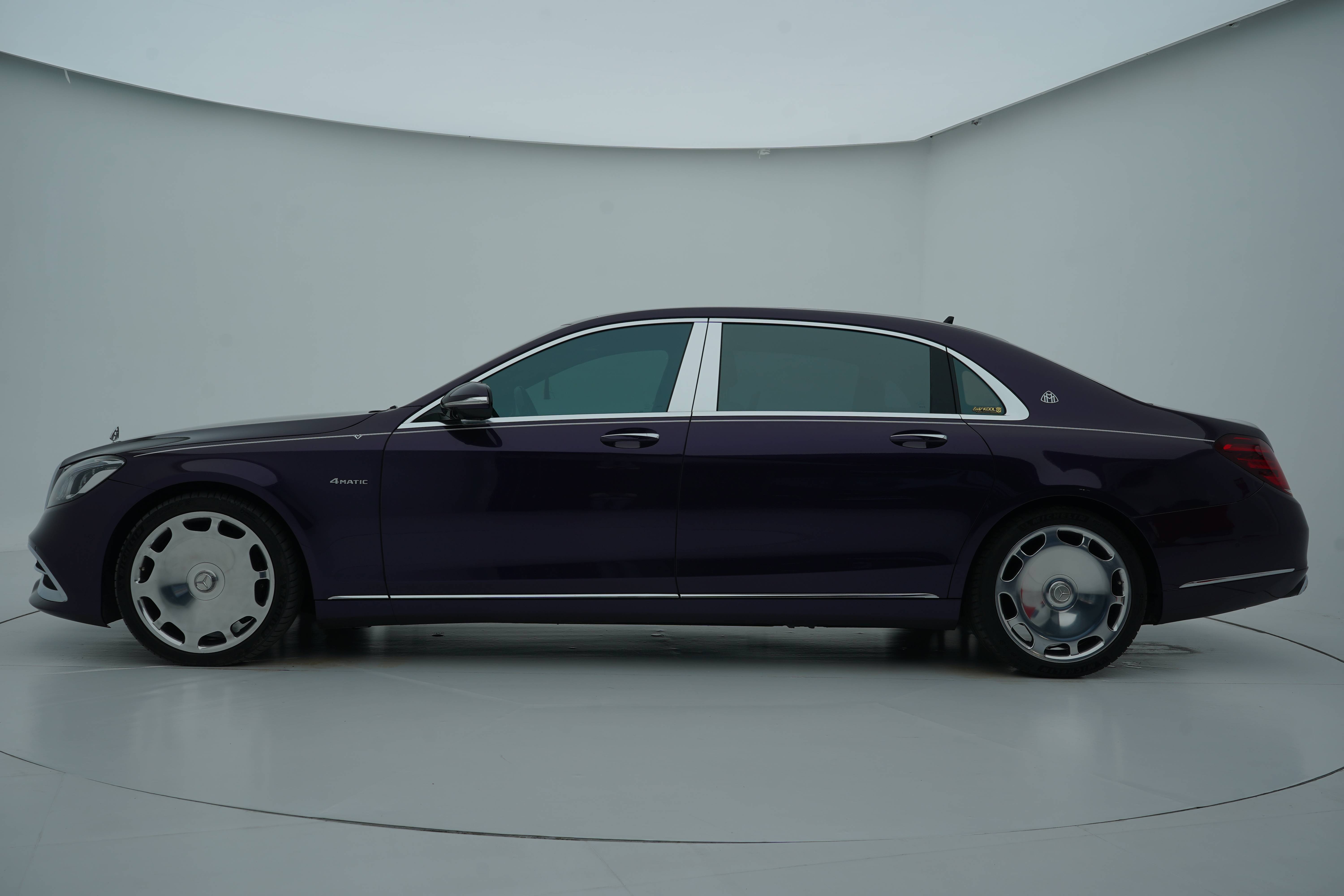 厦门尊享会迈巴赫s560贴改色膜案例