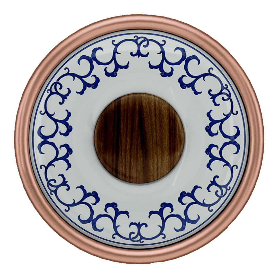 逸弘青花装饰纹样缠枝纹