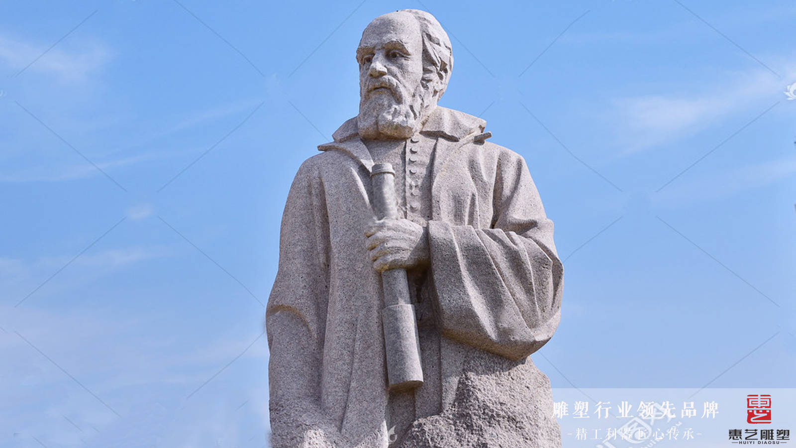 观测天文学之父铸铜伽利略西方人物雕塑雕像