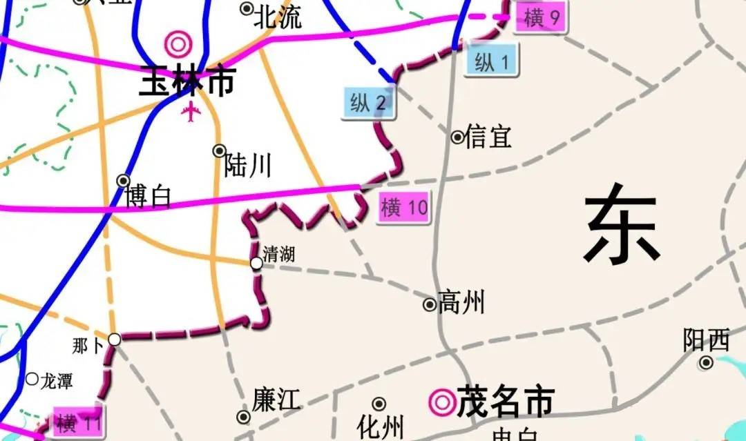 博白到高州高速公路图图片