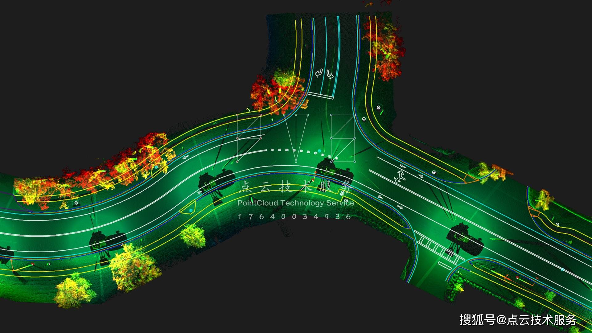 高精地图-全息测绘-数字孪生-交通BIM-服务成果集-搜狐大视野-搜狐新闻
