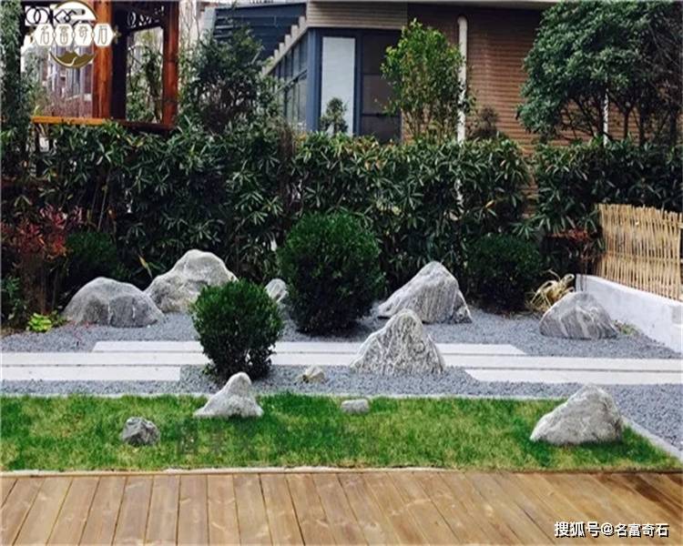 雪浪石室内外枯山水造景草地庭院-搜狐大视野-搜狐新闻