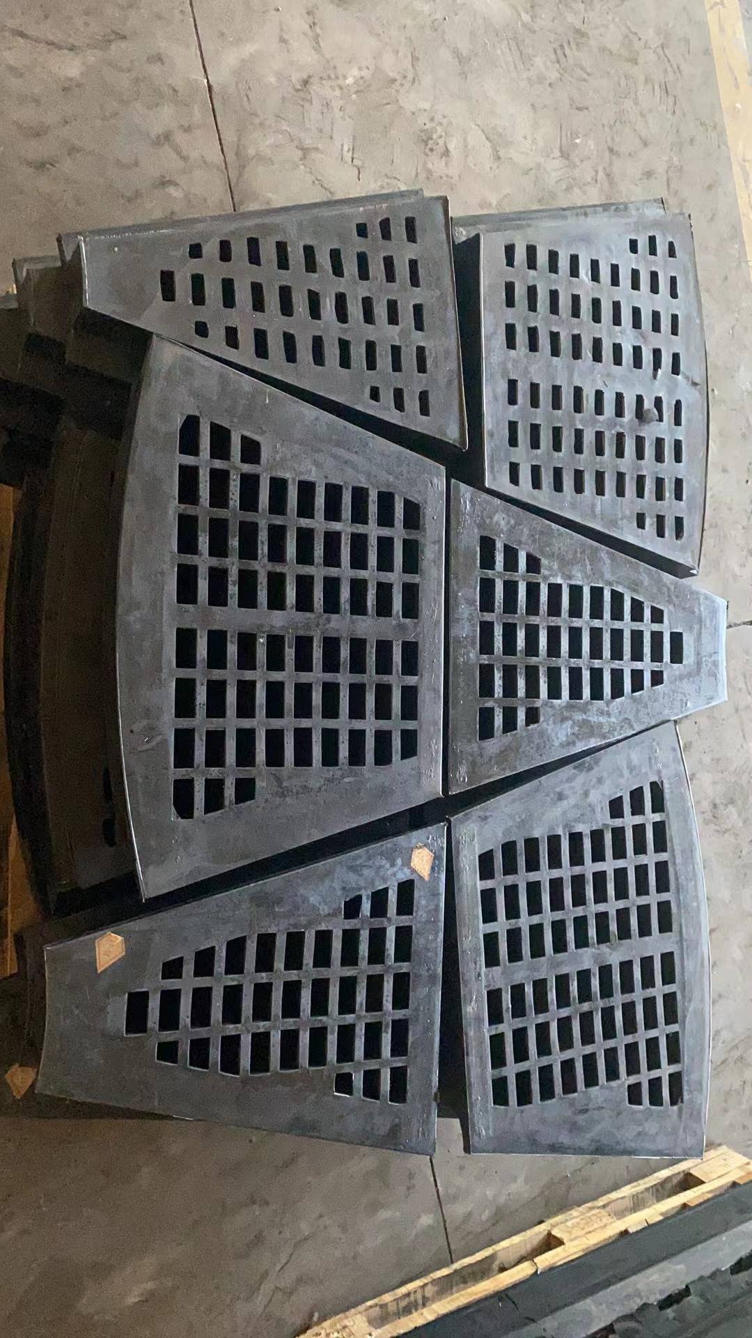 格子型球磨机橡胶衬板_保护_磨损_磨盘