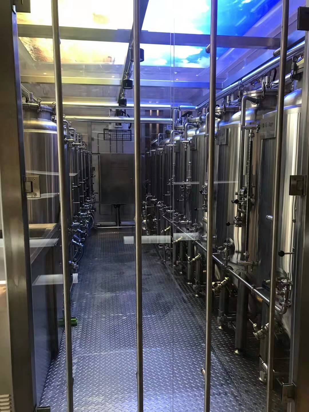 原浆精酿啤酒设备啤酒屋啤酒设备生产厂家_酿造_不锈钢_过程