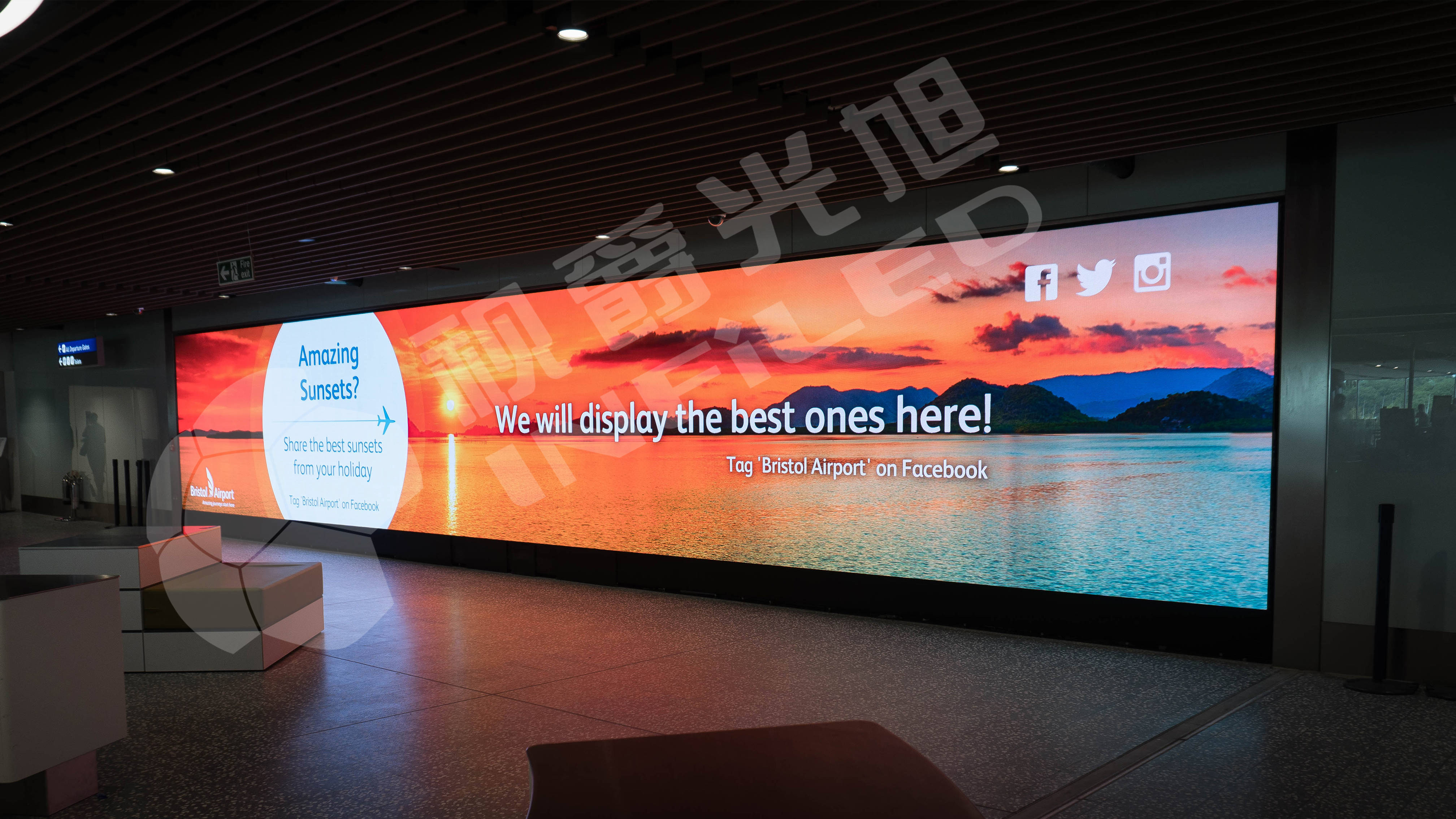 视爵光旭led显示屏助力机场信息化建设|机场led大屏精彩案例_旅客