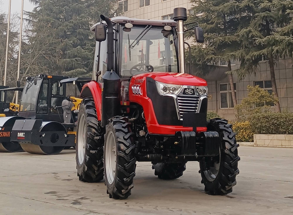 国四新机现货,路通1004拖拉机轮式四驱耕犁运输用途!