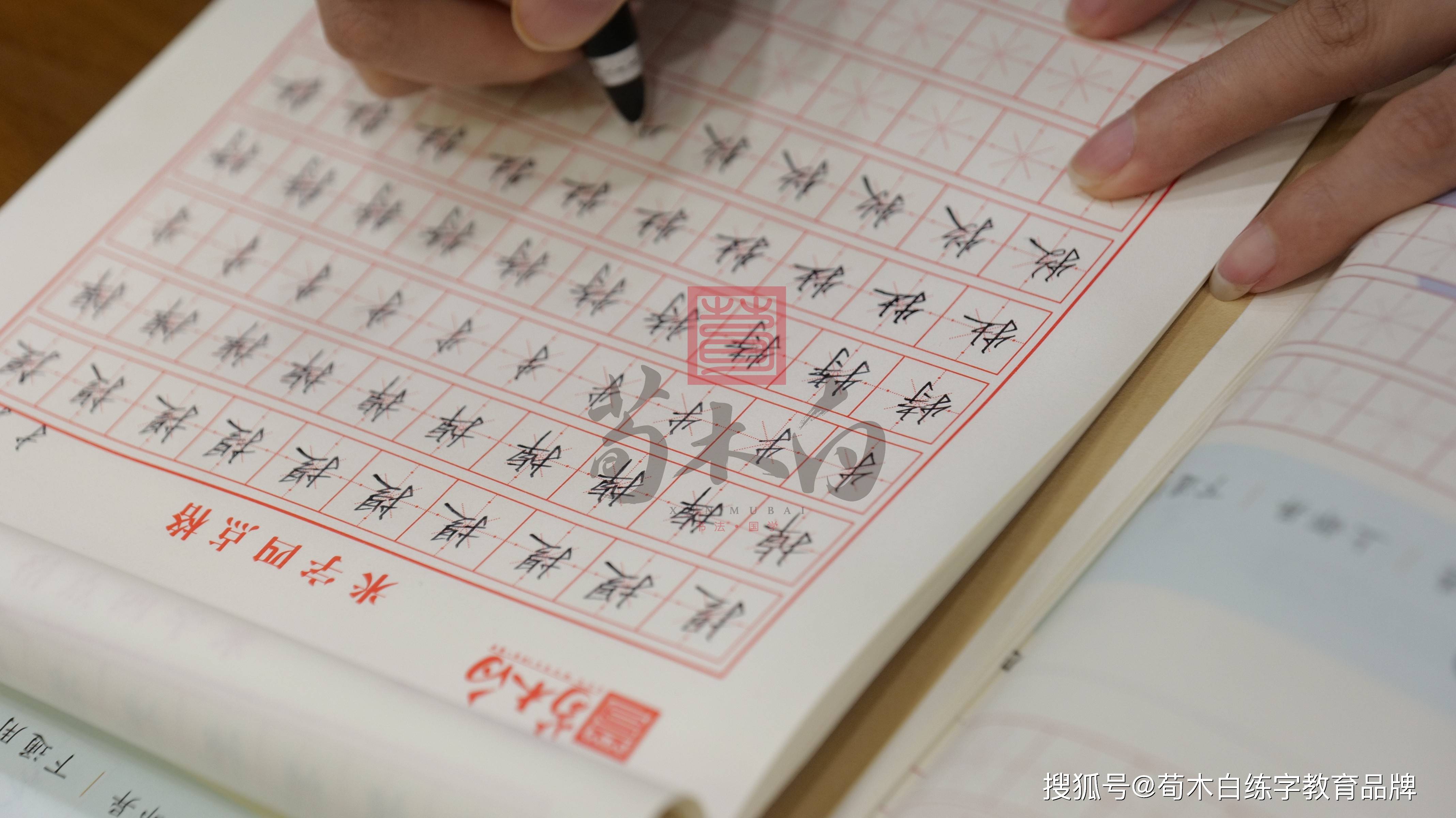荀木白练字第60届师训：行楷快用与隶书精进课程4-搜狐大视野-搜狐新闻