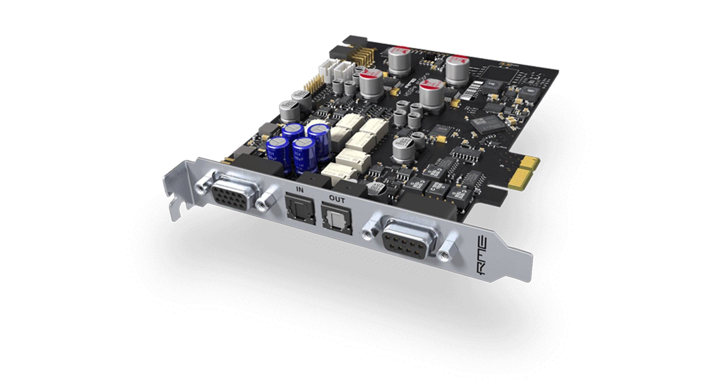 rme hdspe aio pro 音频接口/内置声卡_模拟_输出_时钟