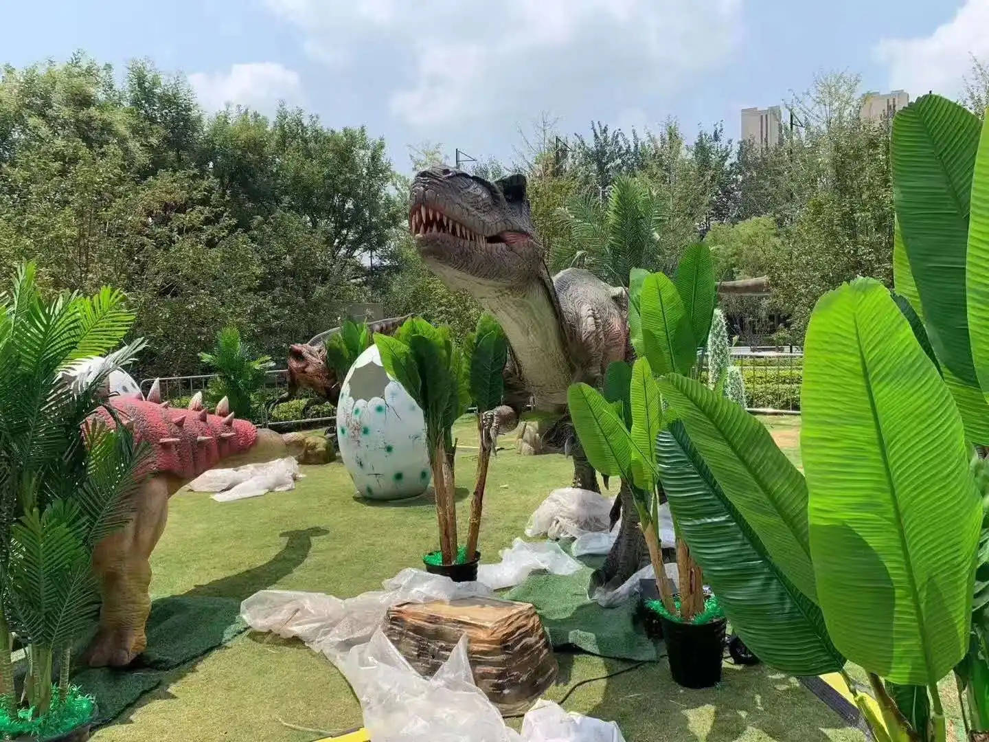 仿真恐龙展览 侏罗纪恐龙展 恐龙展价格_木马_旅游_战机