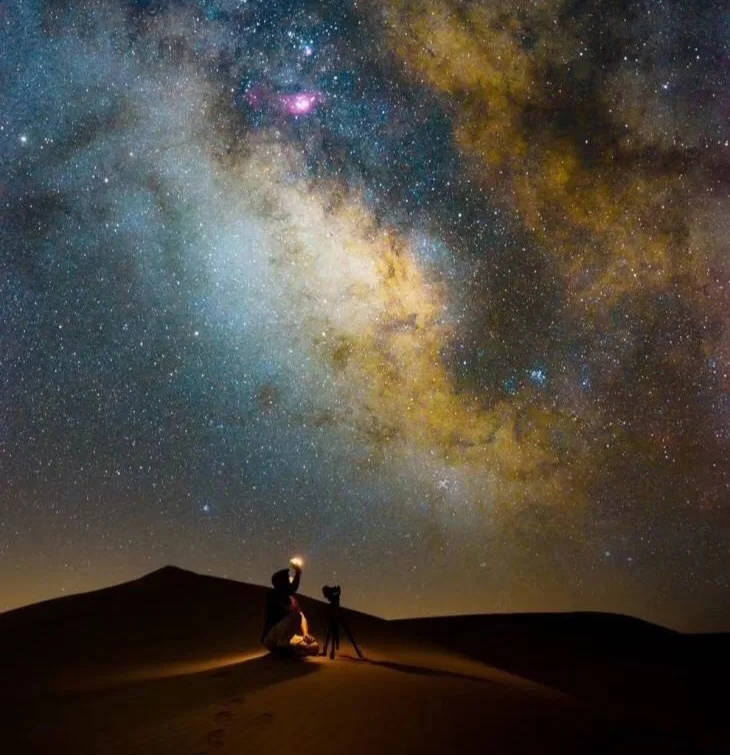 敦煌秘境观星团-带孩子去看星空,给他一个梦想_想象力_视野_繁星