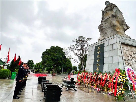左江河畔埋忠骨，清明哀思祭英魂 (图5)