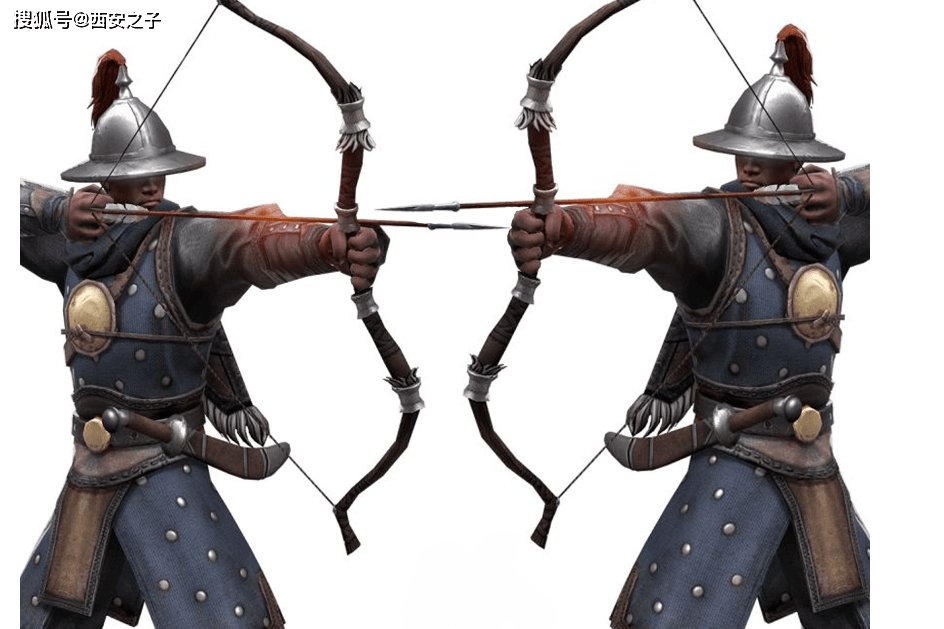 "弓"是象形字,用竹子或木头制