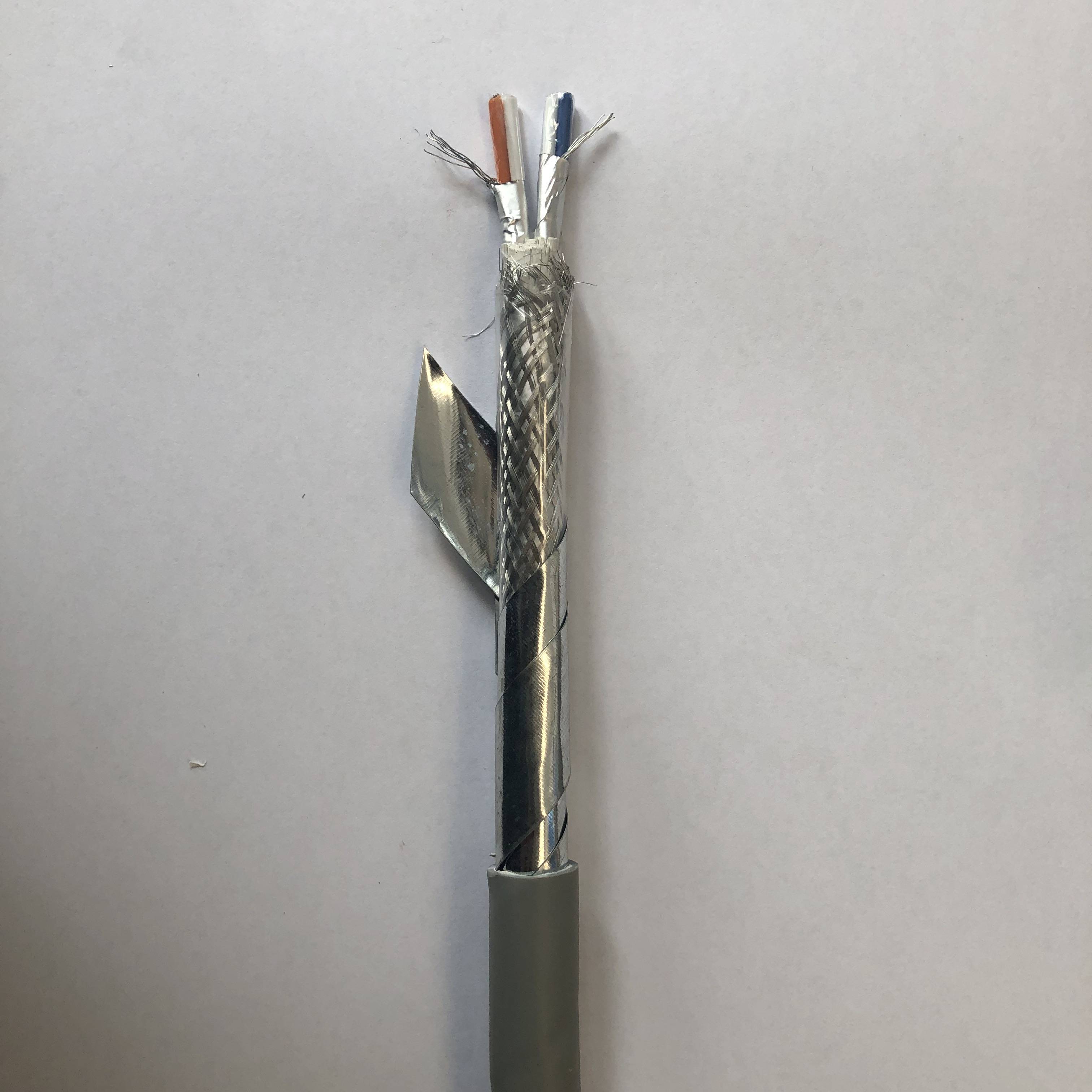 铠装双绞屏蔽电缆 astp-120Ω rs485线-双绞屏蔽485通信电缆_传输