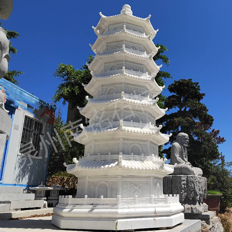 石雕七宝如来塔也叫石雕七佛塔在寺庙的一个运用介绍_时候_基本_宋朝