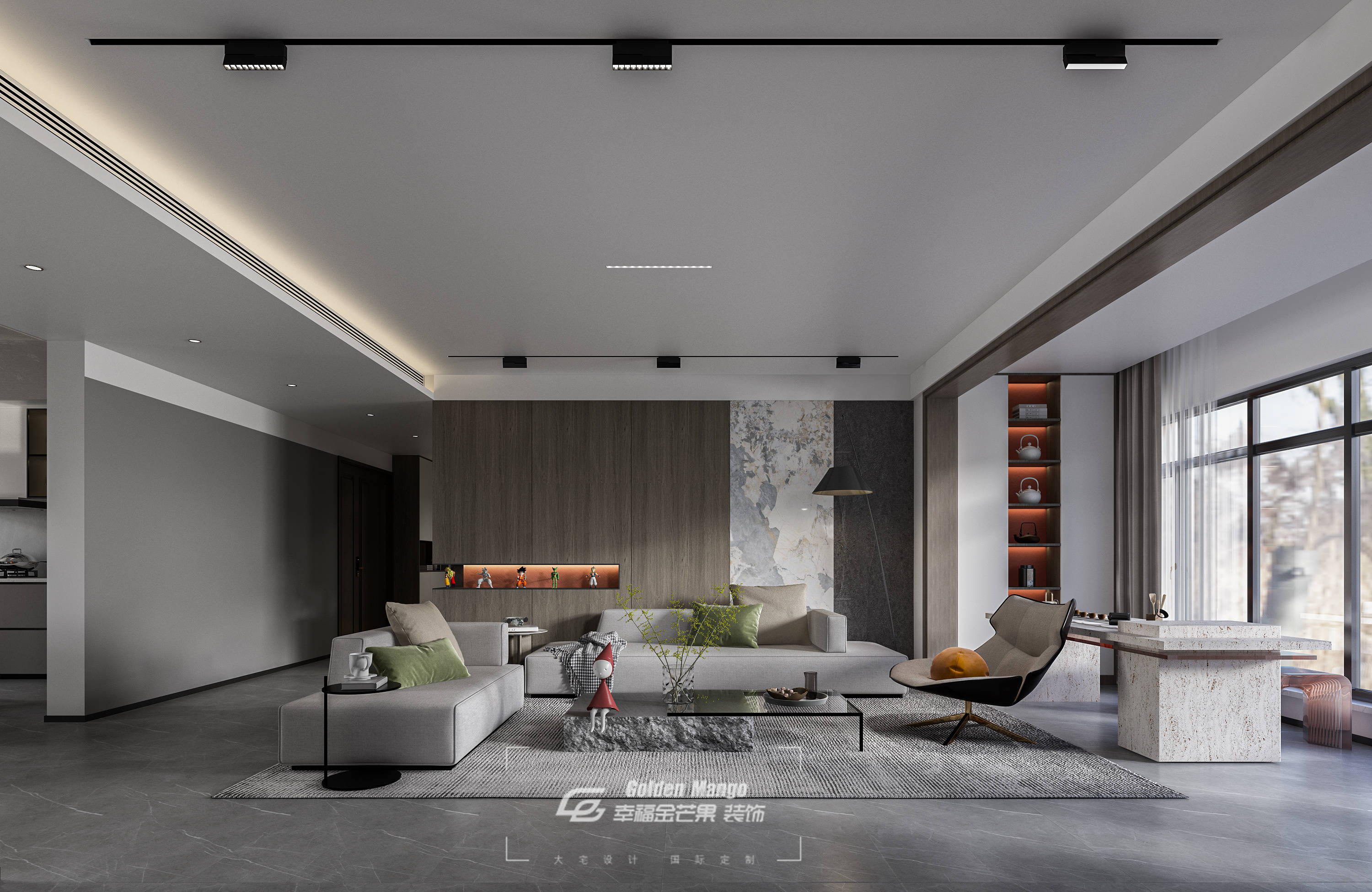 【幸福金芒果】碧桂园·映象美庐209㎡现代风格丨遁离尘嚣,回归自然