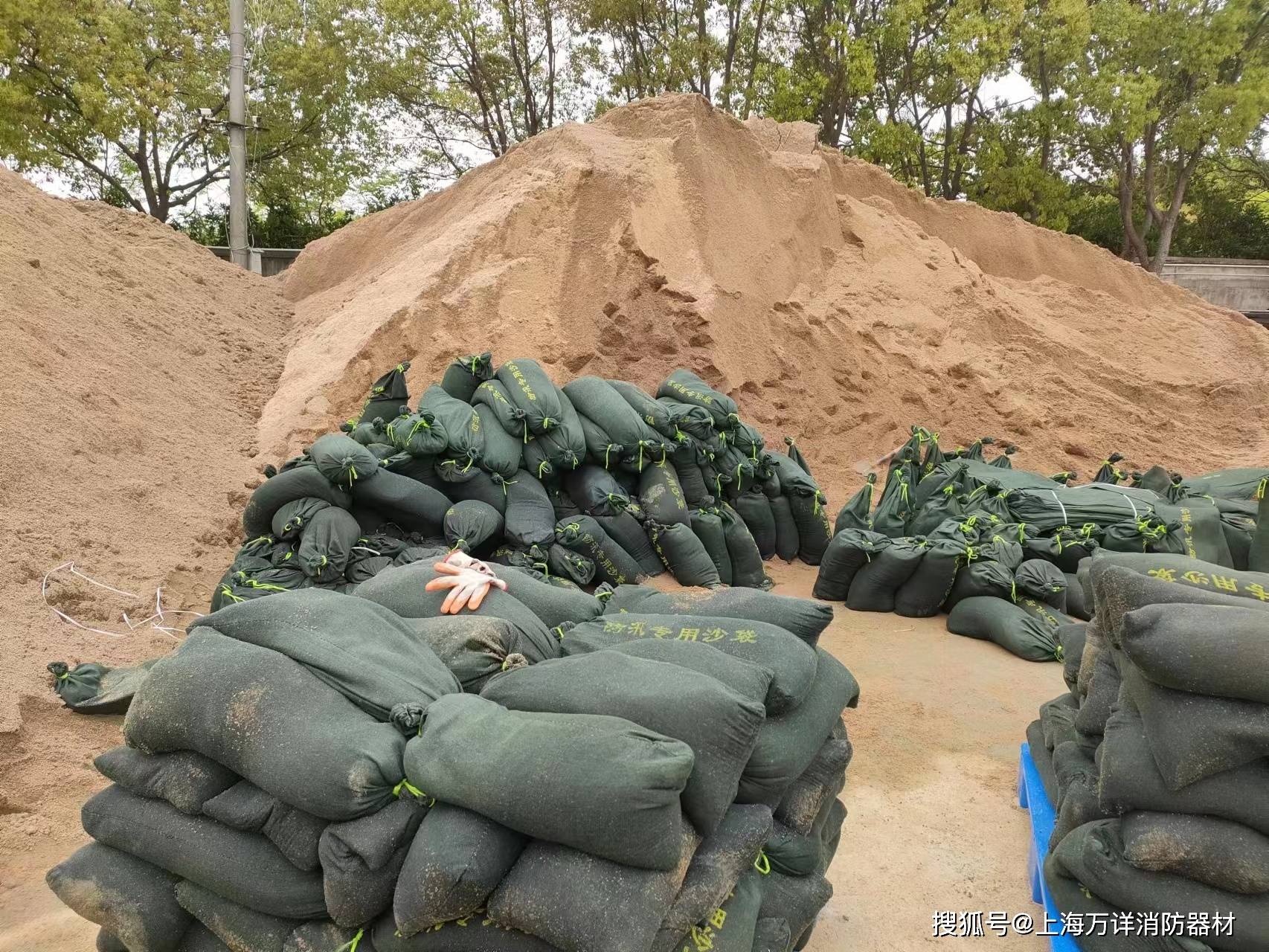 上海浦东新区应急防汛沙袋 黄浦区防汛用装沙土编织袋 虹口区防汛帆布