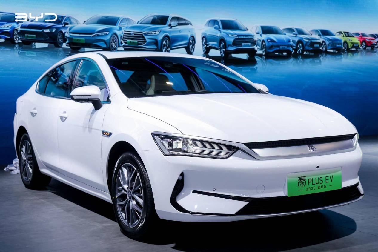 比亚迪秦plus ev 2023冠军版佛山上市_搜狐汽车_搜狐网