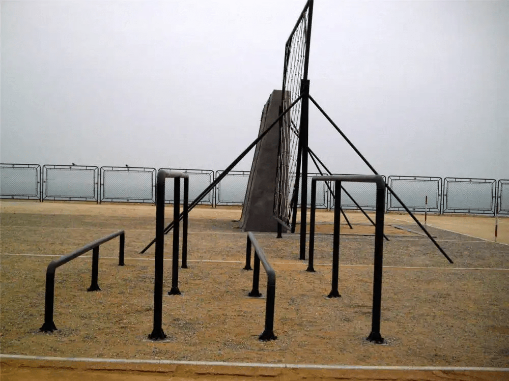 渡海登岛400米障碍器材_训练_实际_海军部队