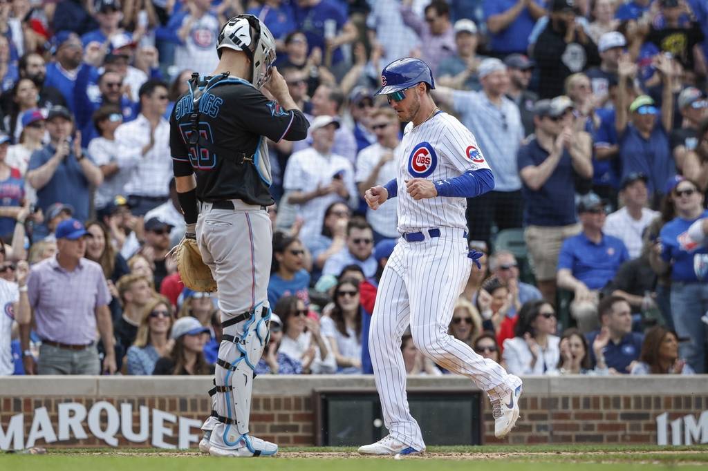2023赛季MLB常规赛：芝加哥小熊4-1迈阿密马林鱼-搜狐大视野-搜狐新闻
