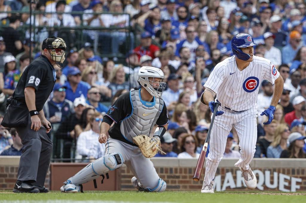 2023赛季MLB常规赛：芝加哥小熊4-1迈阿密马林鱼-搜狐大视野-搜狐新闻