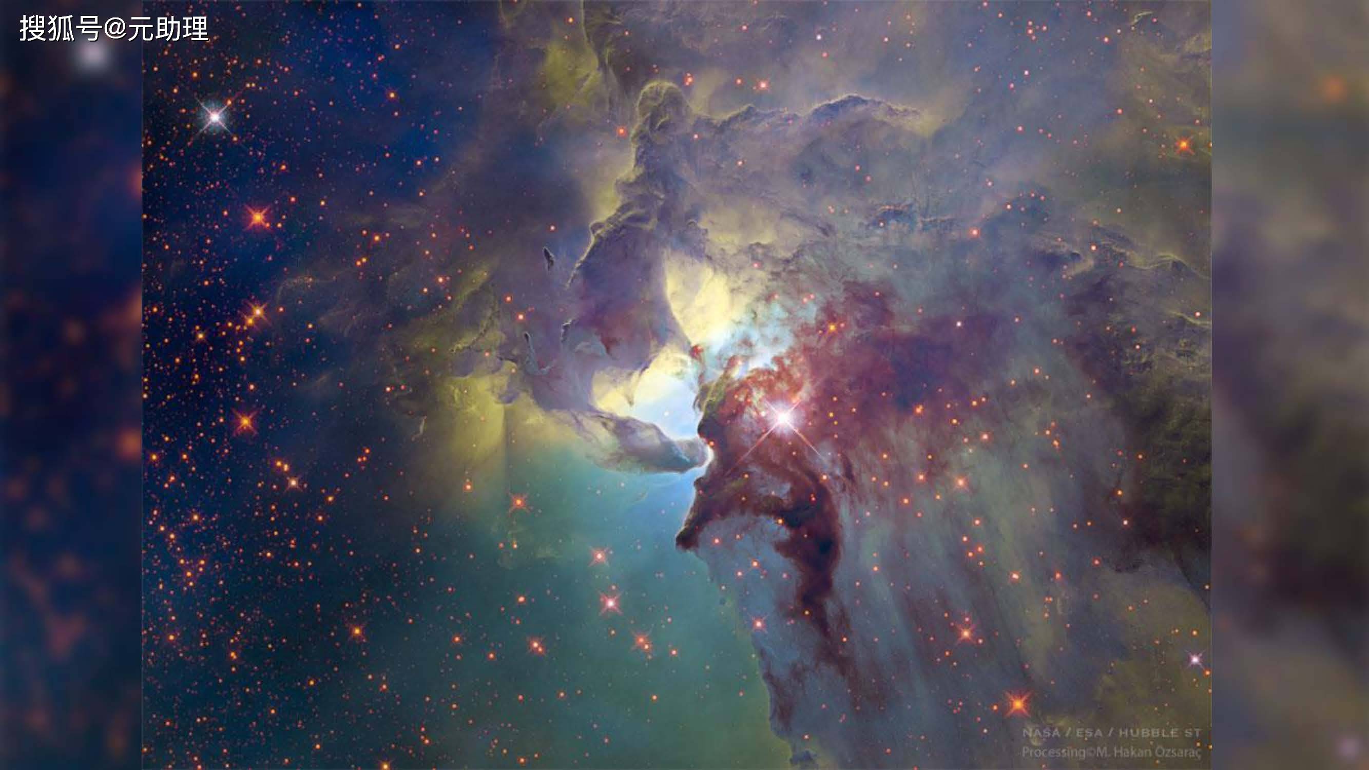 幻彩宇宙,玫瑰浪漫(太空摄影)银河系的亘古不渝~深蓝&橙粉璀璨_兼职