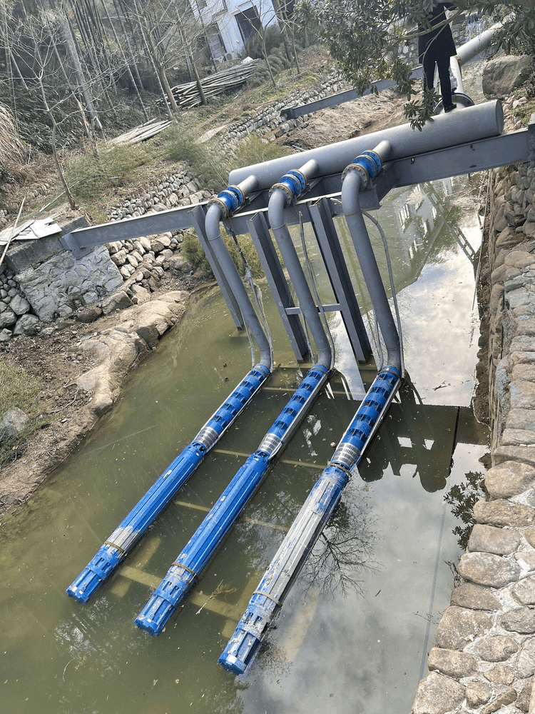 卧式潜水泵 高山提水高扬程取水泵河道抽水泵 高层供水泵 漂流水泵