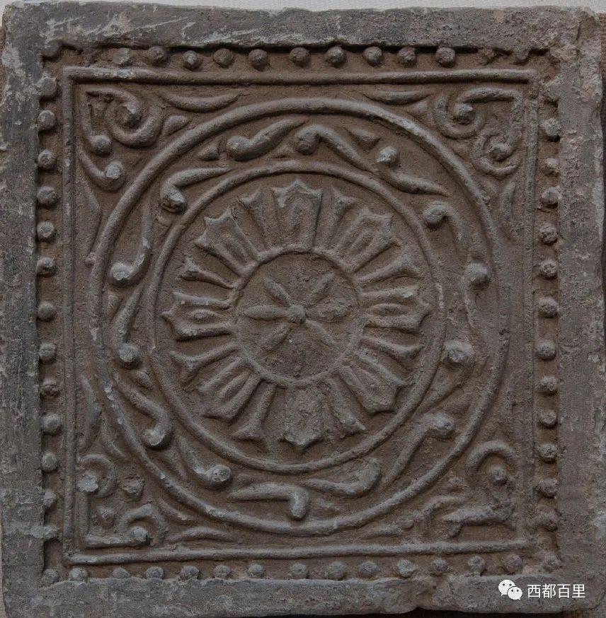莲花饰盛唐 ·（上）_方砖_纹饰_唐代